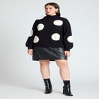 Polka Dot Sweater image number null