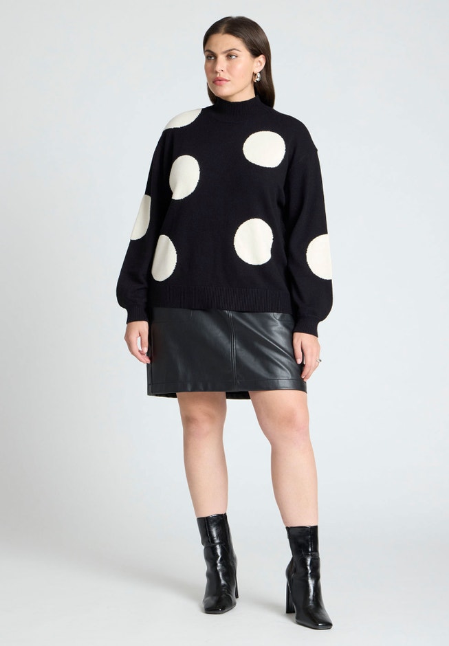Polka Dot Sweater image number 2