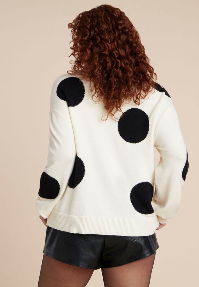 Polka Dot Sweater image number 2