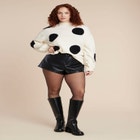 Polka Dot Sweater image number null