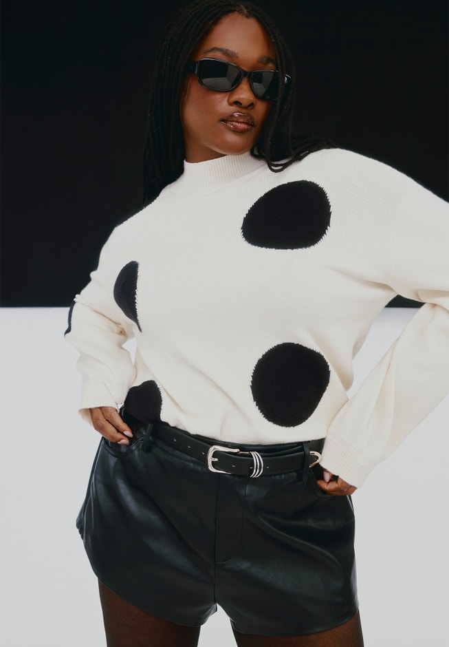 Polka Dot Sweater image number 0
