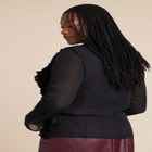 Textured Smocked Top image number null