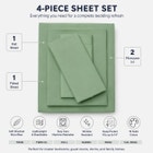 BH Studio Solid Microfiber Sheet Set image number 2