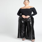 Square Neck Off The Shoulder Top image number null