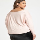 Slouchy Off The Shoulder Top image number null