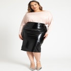 Slouchy Off The Shoulder Top image number null