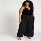 Surplice Velvet Cami image number null