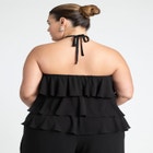 Rosette Ruffle Top image number null