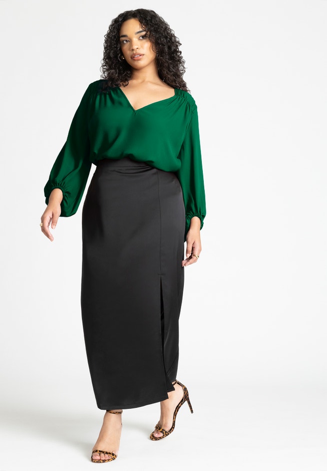 Shirring Detail Blouse image number 3
