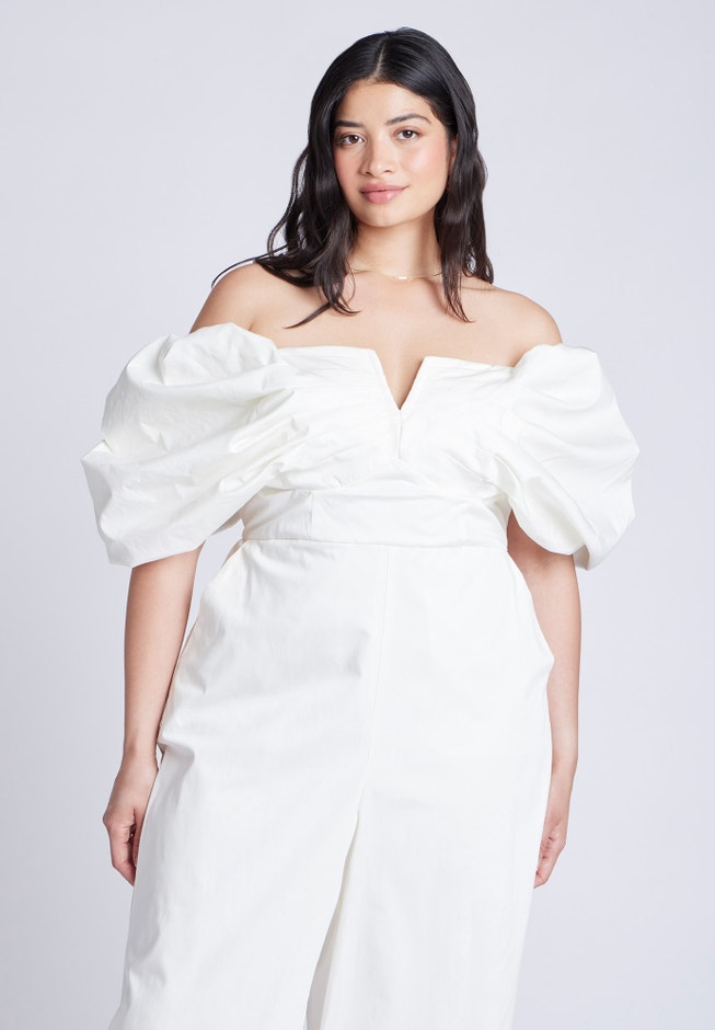Off The Shoulder Jumpsuit image number null
