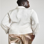 Rhinestone Cuff Blouse image number null