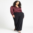 Draped Surplice Top image number null