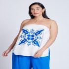 Embroidered Column Top image number null