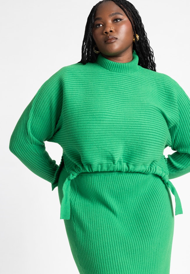 Tunnel Hem Sweater image number null