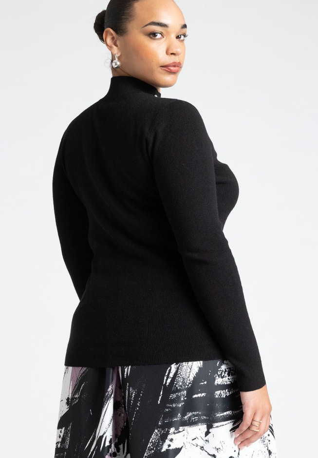Embellished Neckline Sweater image number 4