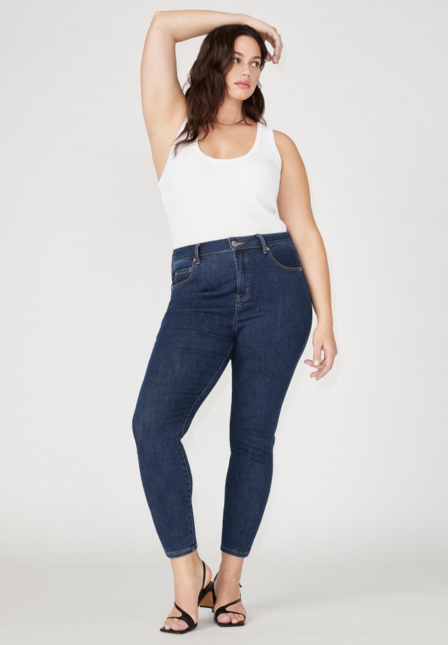 The Morgan Super Stretch Skinny Leg Jean image number 1