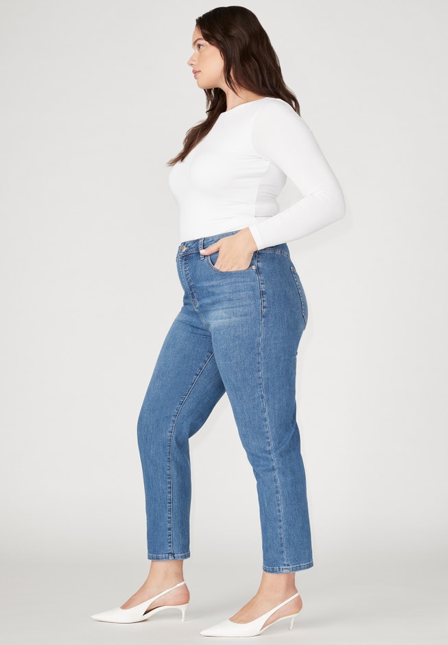 The Leigh Super Stretch Slim Leg Jean image number 1