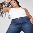 The Leigh Super Stretch Slim Leg Jean image number null