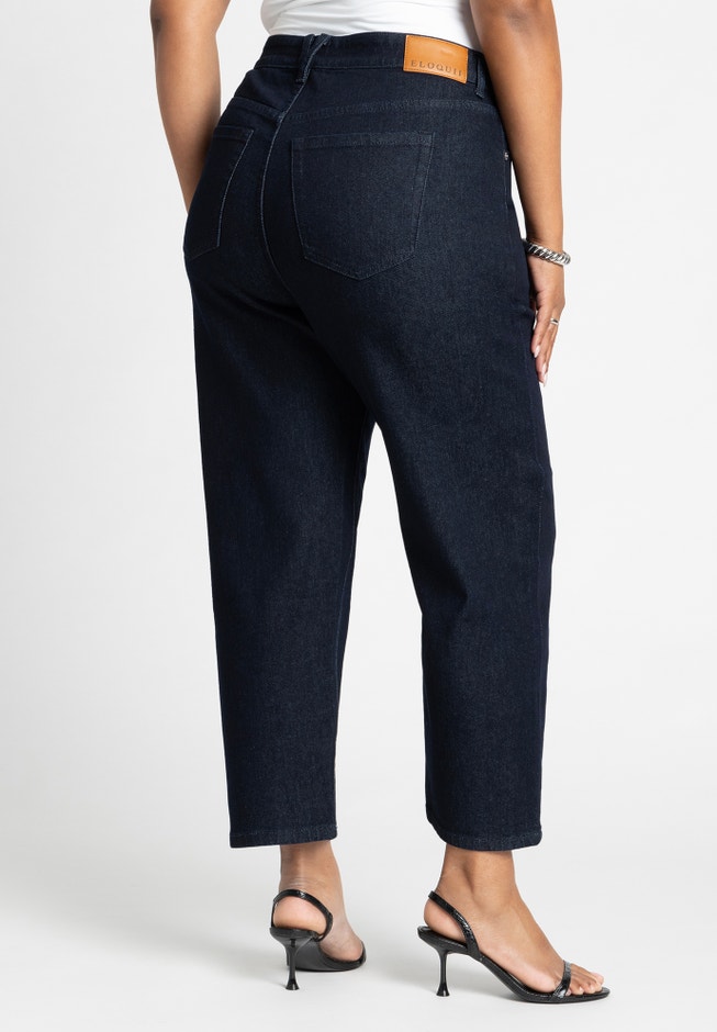 The Naomi Comfort Stretch Straight Leg Jean Crop image number 3