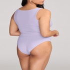 The Square Neck Tank - Modal Silk Rib image number null