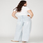 The Yvette Rigid Wide Leg Jean image number null