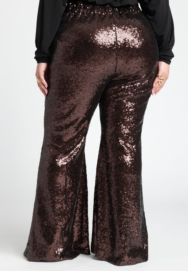 Sequin Flare Pant image number 2