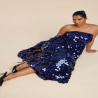 Paillette Dress With Big Skirt image number null