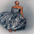 Paillette Dress With Big Skirt image number null