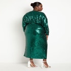 Dolman Sleeve Sequin Dress image number null