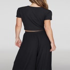 The Baby Tee - Modal Silk Rib image number null