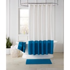 BH Studio Colorblock Shower Curtain 14 pc Set image number null