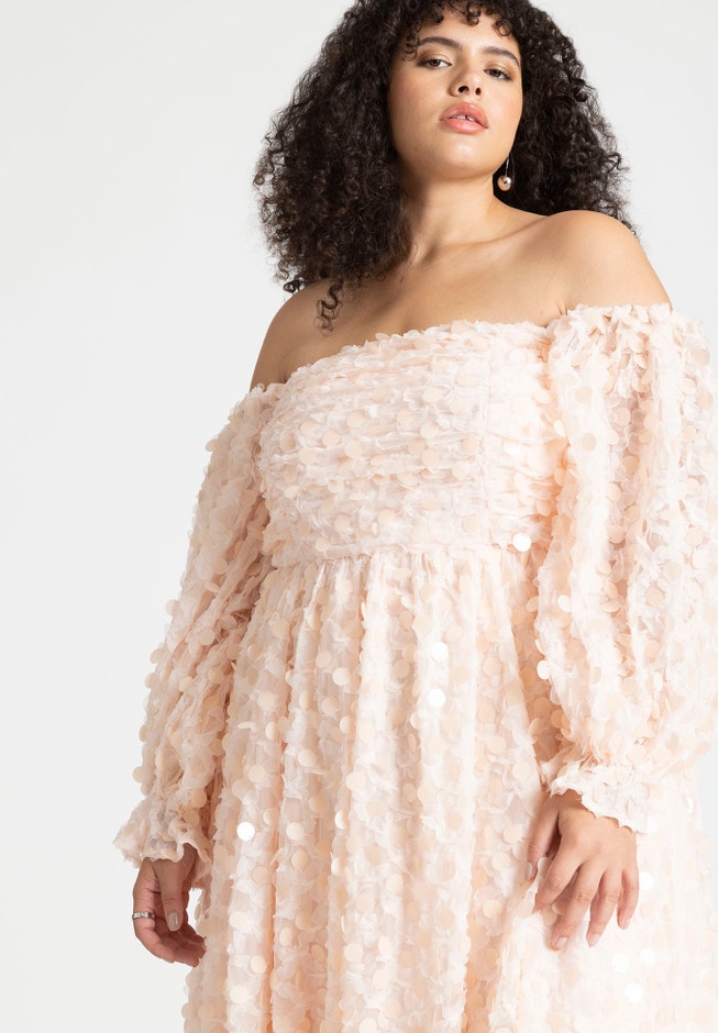 Celestial Pailette Dress image number 1