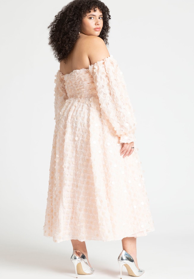 Celestial Pailette Dress image number 3