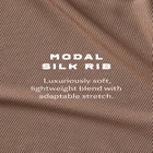 The Cheeky Bikini - Modal Silk Rib image number 4