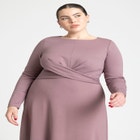 Ponte Twist Detail Dress image number null