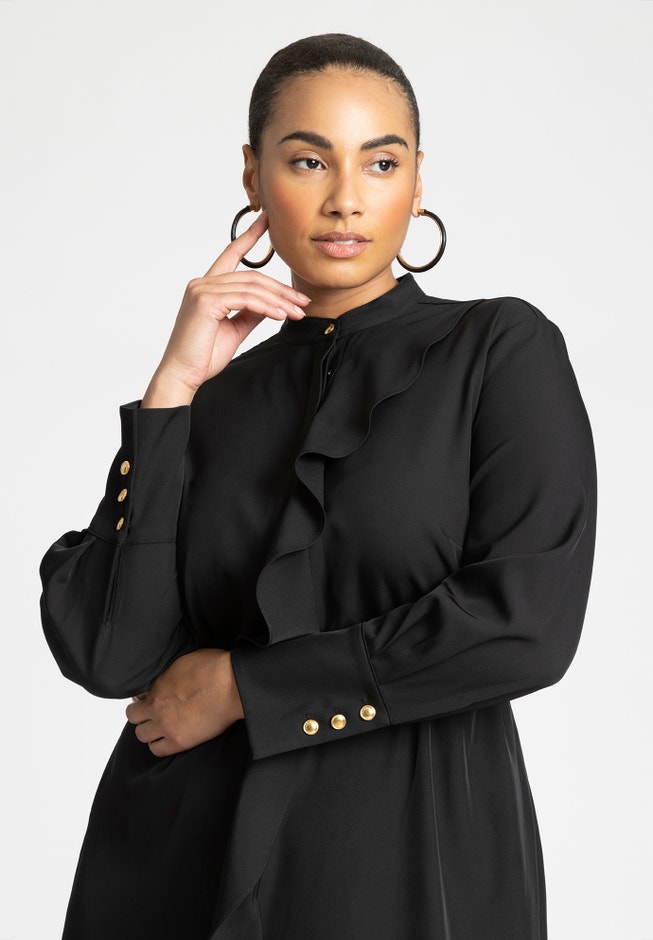 Cascade Midi Dress image number 3