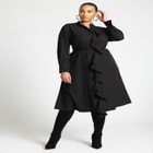 Cascade Midi Dress image number null