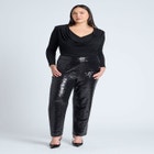 Fitted Sequin Pant image number null