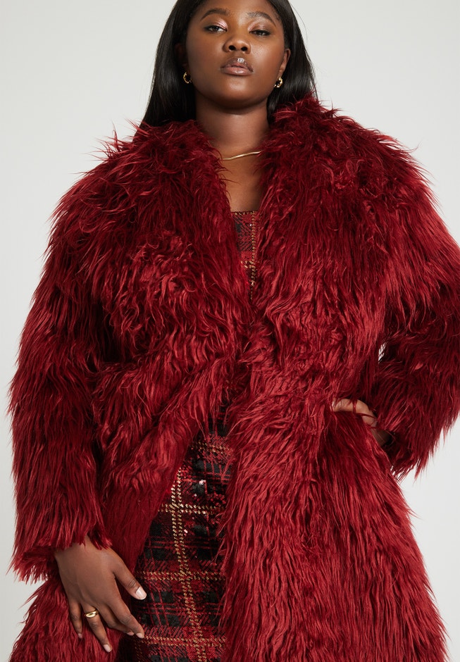 Oversized Fur Coat image number 1