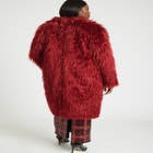 Oversized Fur Coat image number null