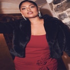 Fur Crop Jacket image number null