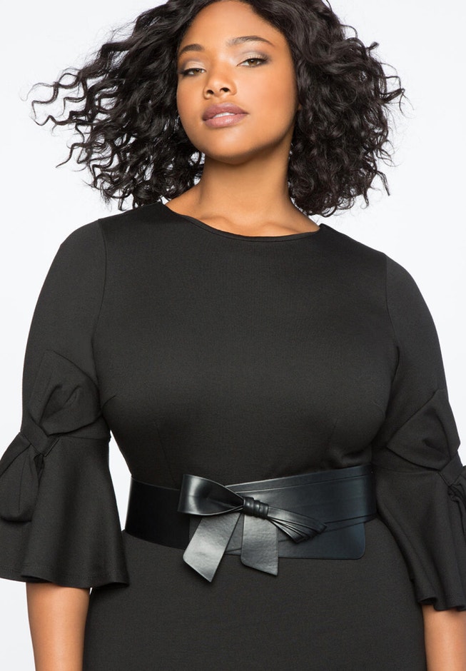 Wide Waist Bow Belt image number 0