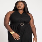 Halter Neck Jumpsuit image number null