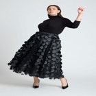Dimensional Dot Full Skirt image number null