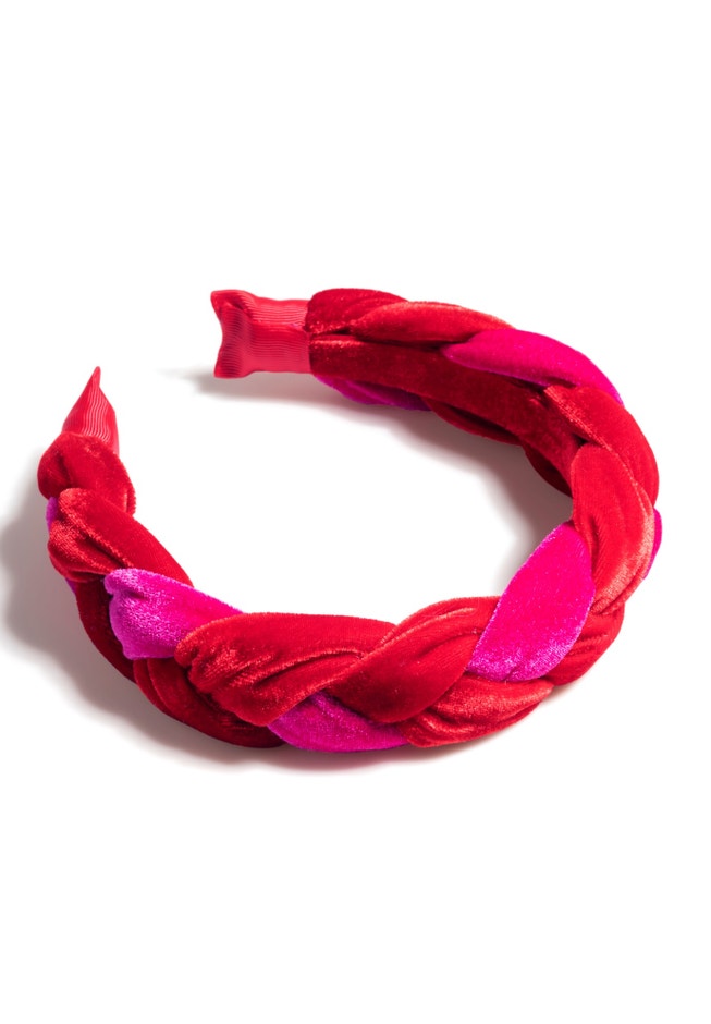 Braided Velvet Headband image number null