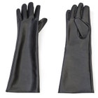 Faux Leather Opera Gloves image number null