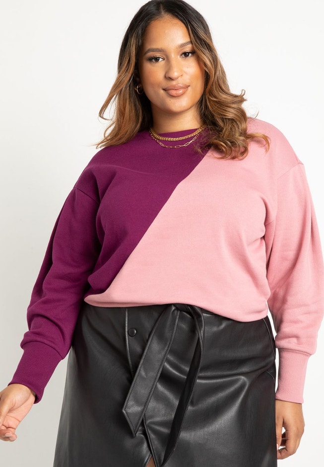 Colorblock Sweatshirt image number null