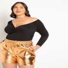 Shirring Detail Body Suit image number null