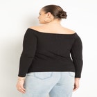 Off The Shoulder Top With Twist image number null