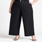 Crystal Button Straight Leg Pant image number null